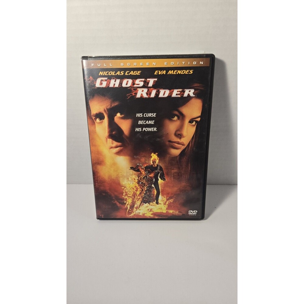 Ghost Rider (Full Screen Edition) - DVD Nicholas Cage Eva Mendes Movie